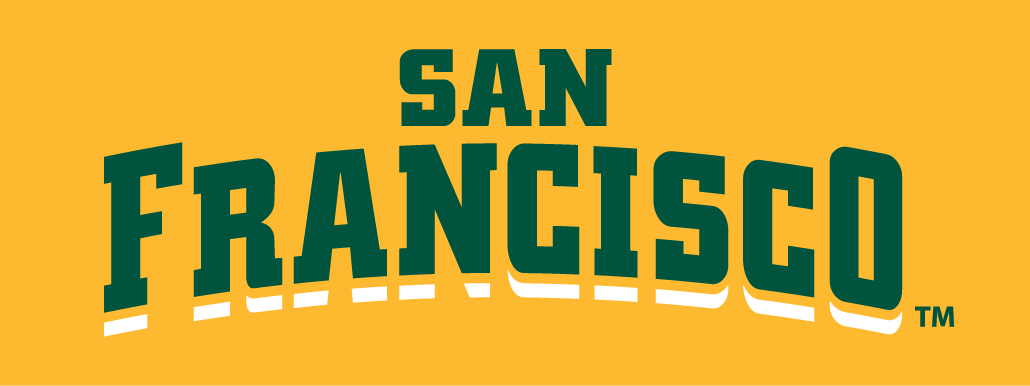 San Francisco Dons 2012-Pres Wordmark Logo 09 iron on paper